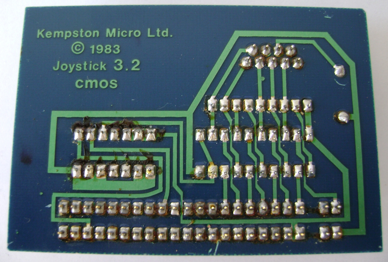 KempstonJoystickInterfaceV32 PCB Bottom